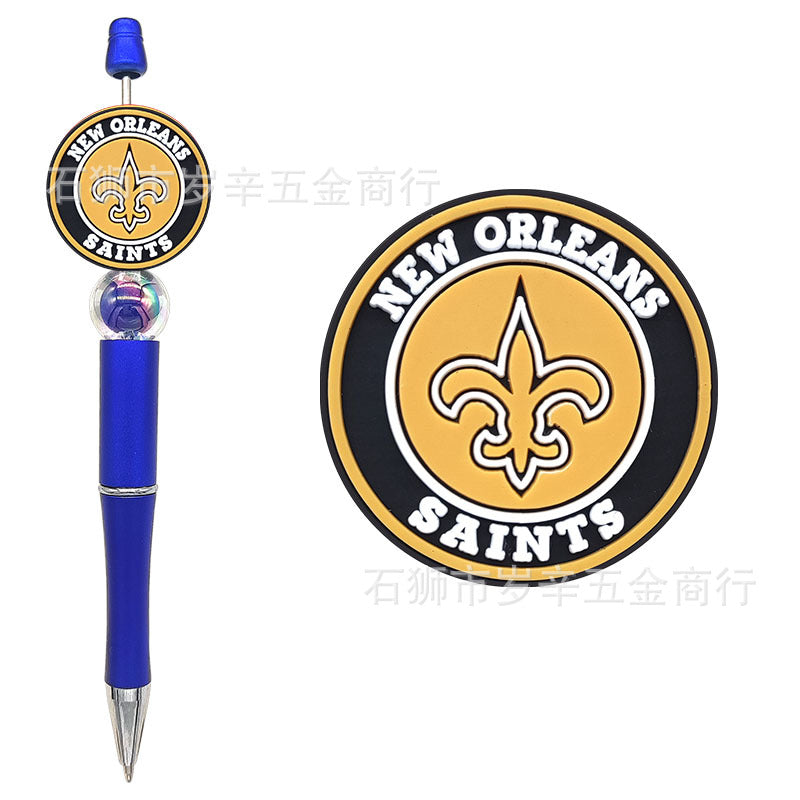 Football - New Orleans Saints Team Round PVC Focal 0141 - 5 Count