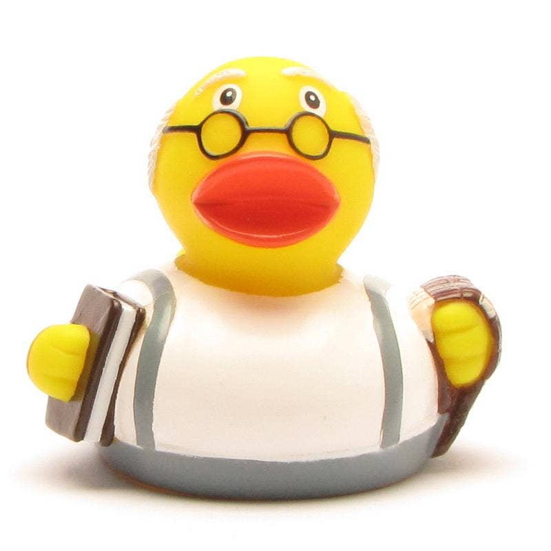 Rubber Duck Grandpa - rubber duck