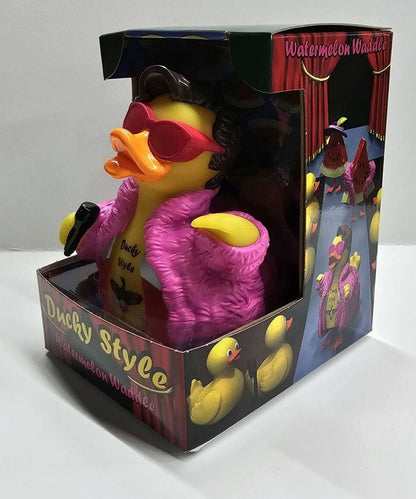 Ducky Style - Watermelon Waddle Rubber Duck