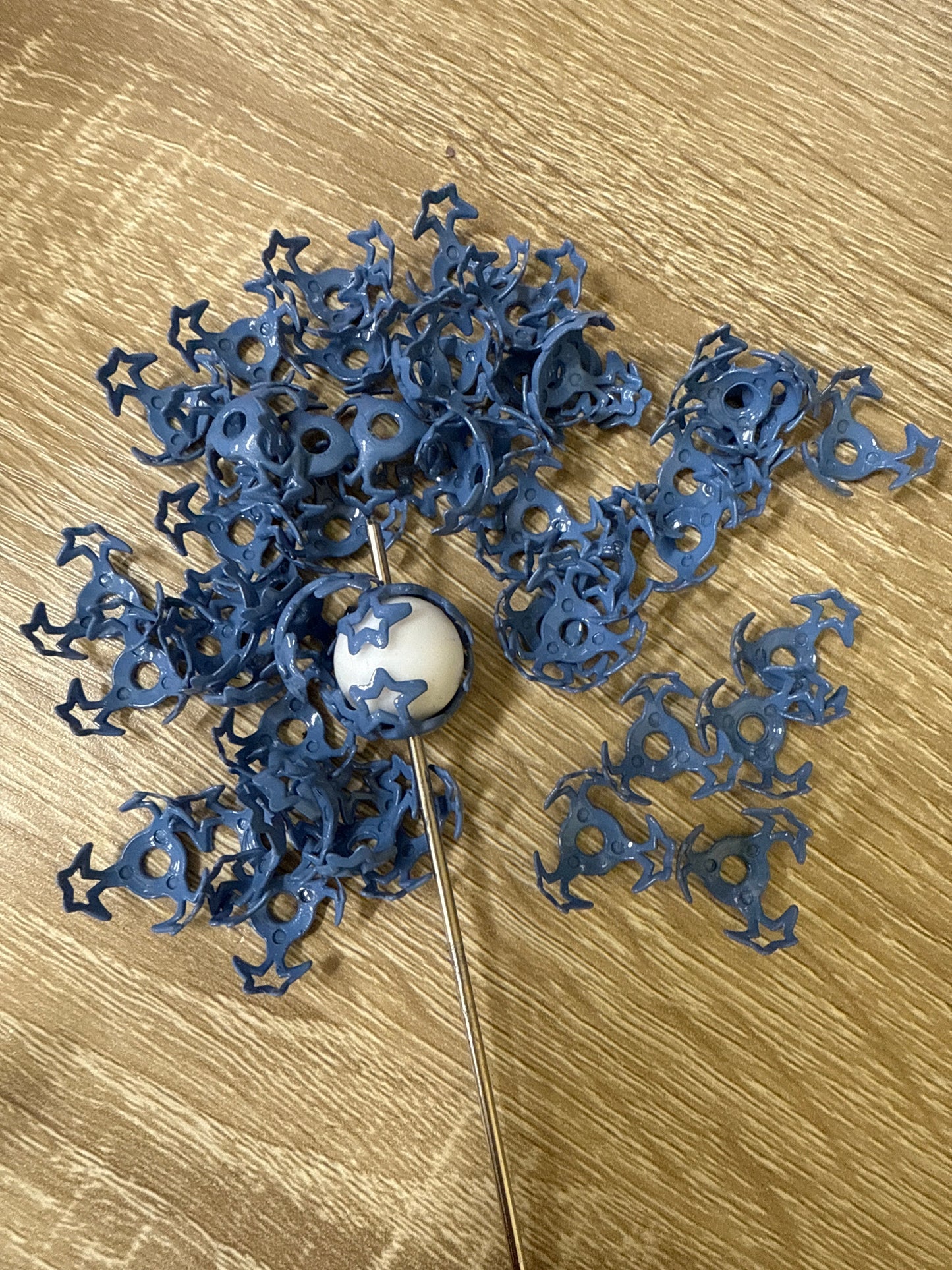 Plastic Star Encasement - 15mm - 10 pack