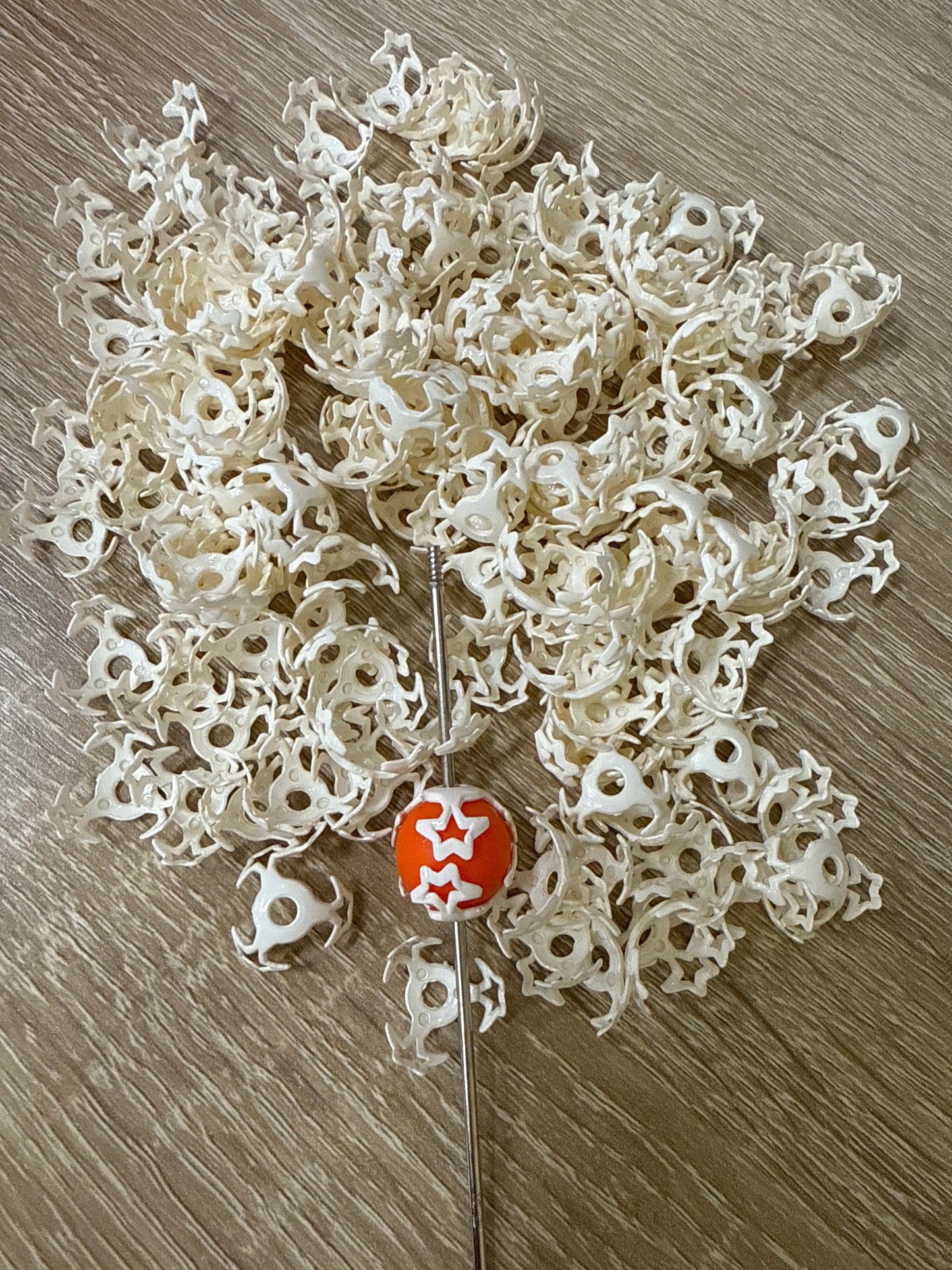 Plastic Star Encasement - 15mm - 10 pack