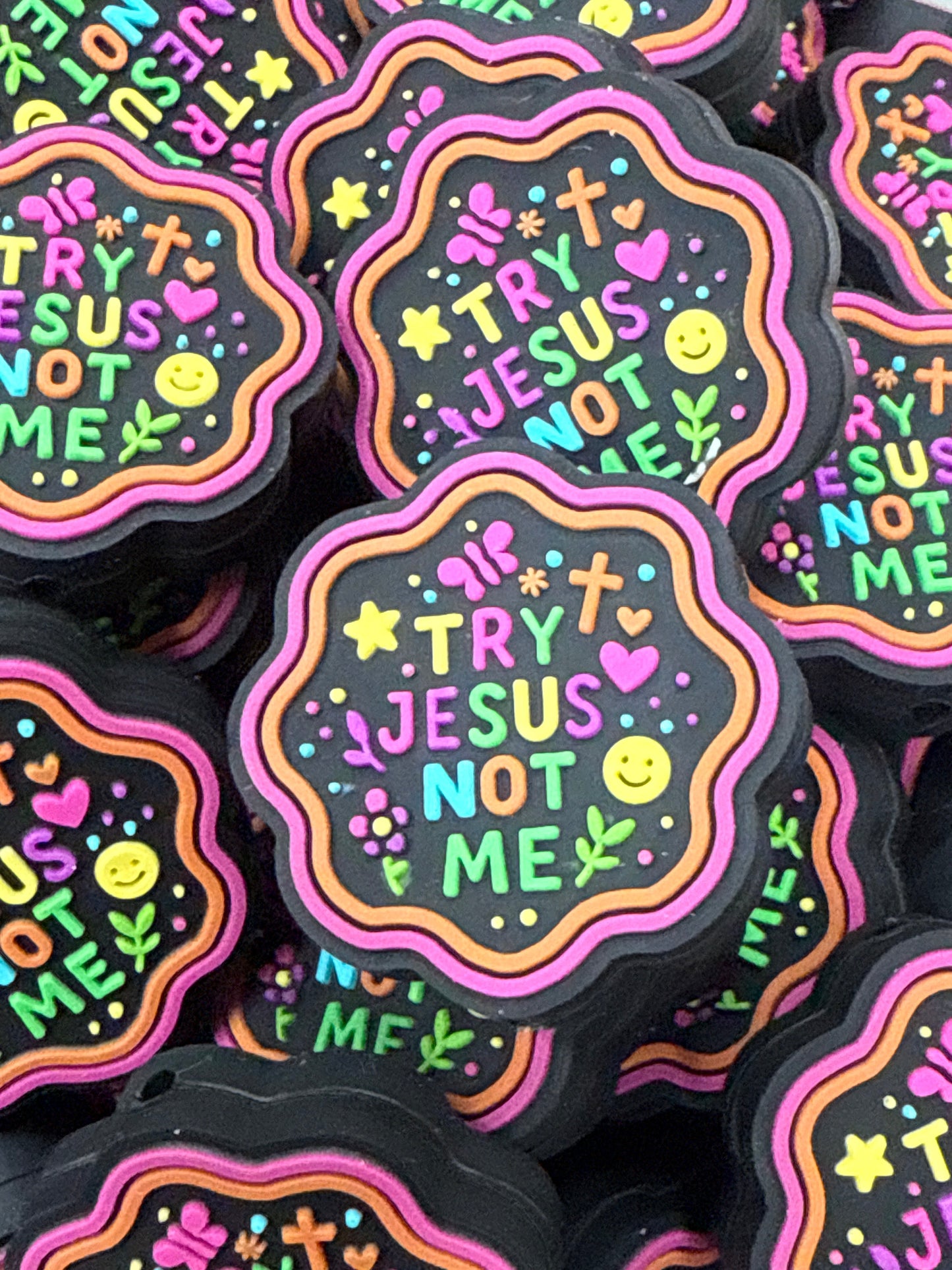 Try Jesus Not Me Focal - RD Creations Exclusive