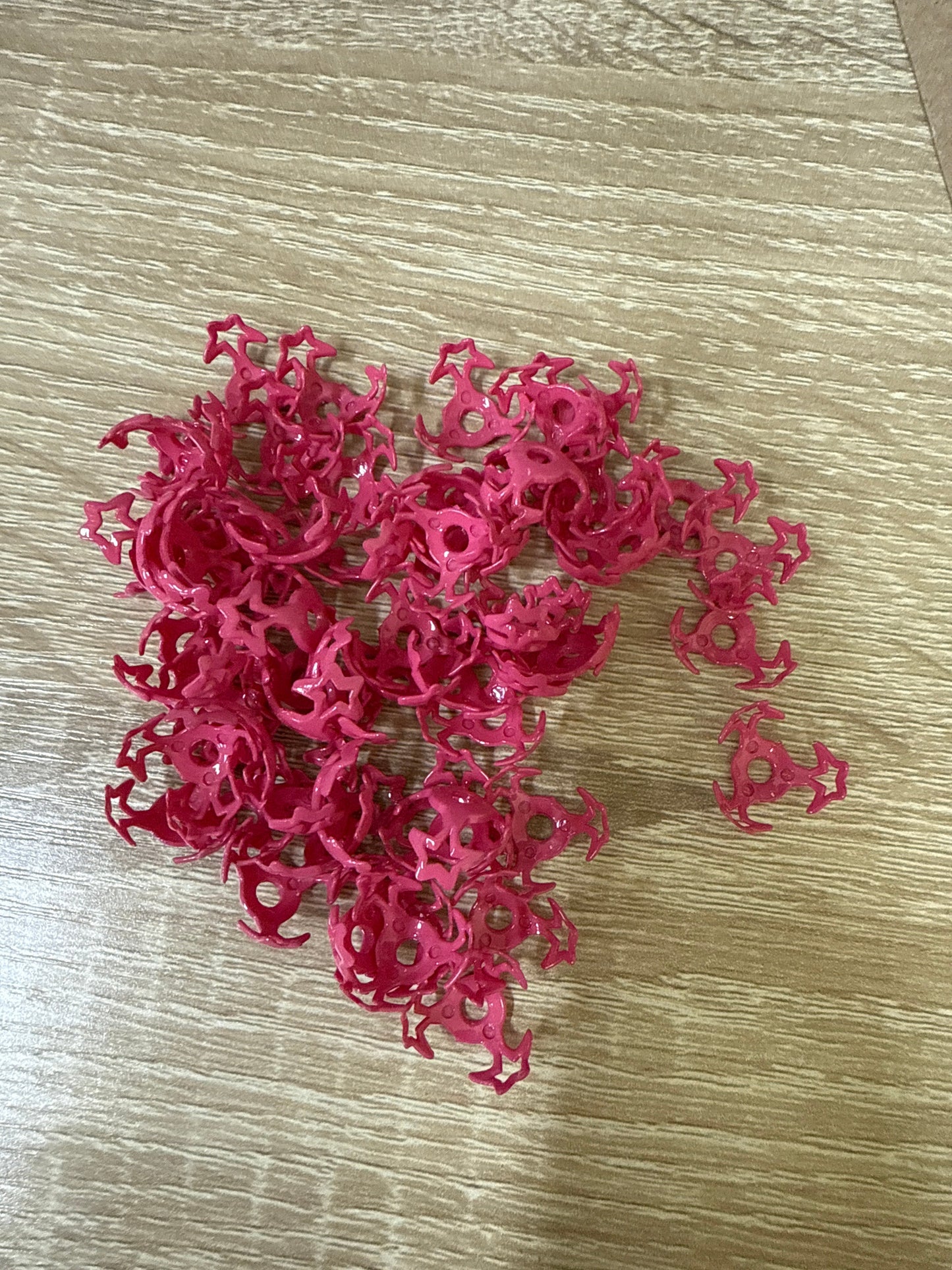 Plastic Star Encasement - 15mm - 10 pack