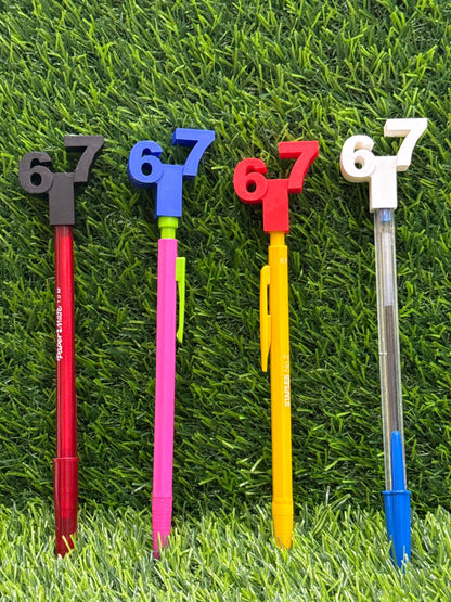 67 Mechanical Pencil Topper 3D Printed