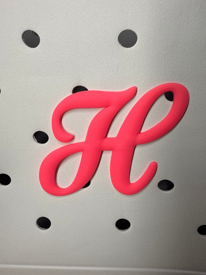 RDBOGGLETS -  Decorative Alphabet Lettering Accessories Compatible with Bogg Bags- Personalize your Tote Bag with Alphabet Letters