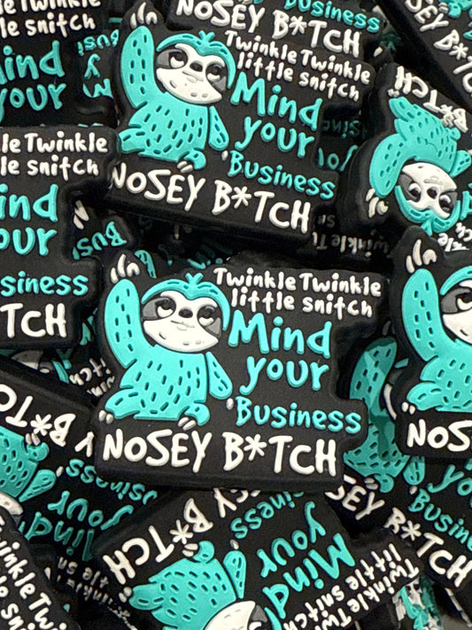 Twinkle Twinkle Little Snitch Mind Your Business Nosey B*Tch Focal - Public Creation by RD Creations