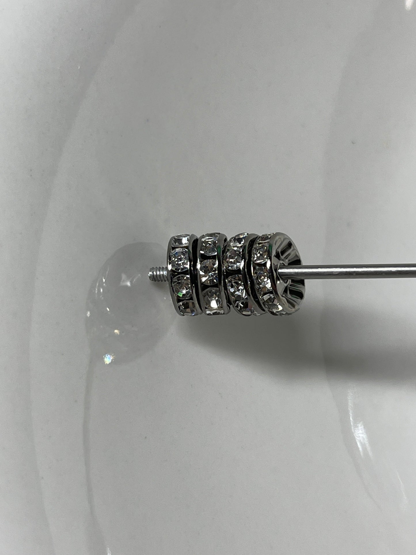 Round Colored Spacers 10mm 50 pieces