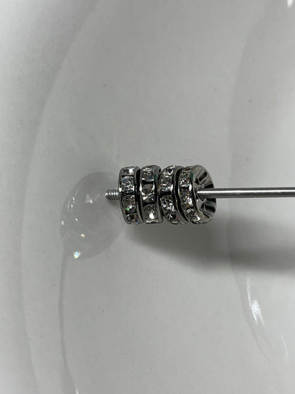 Round Colored Spacers 10mm 50 pieces