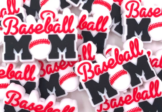 7507 - Mom - Baseball Mom Silicone Focal