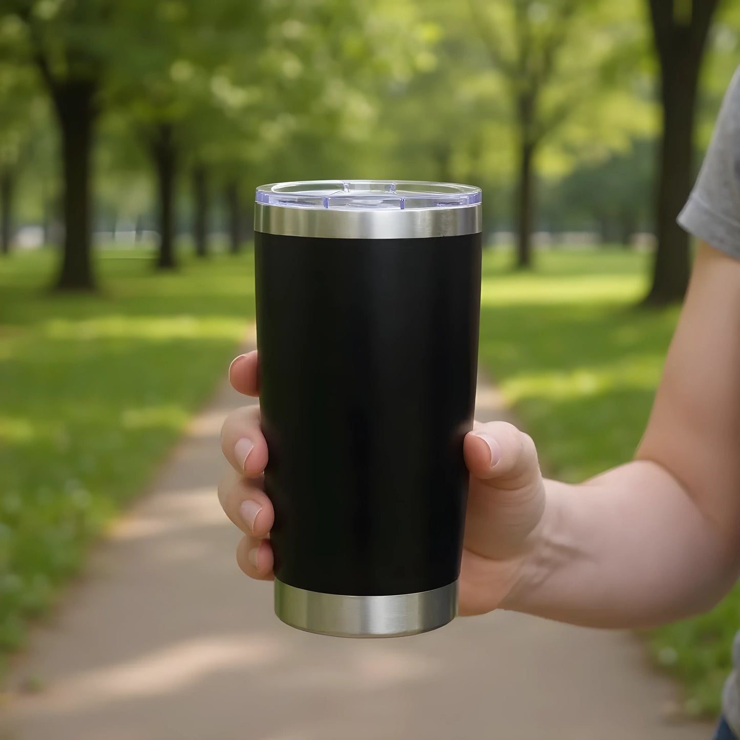 Master Maker Crafts -  20 oz Travel Tumbler - Black