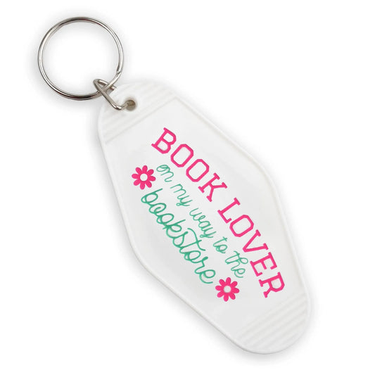 Master Maker Crafts -  UV DTF Decal - Book Lover Bookstore 4 Set 2" (Keychain NOT Inclued)