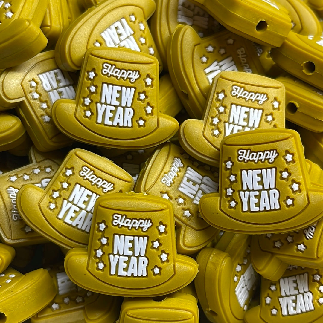 Happy New Year Hats PVC Focal - tRD Creations Exclusive