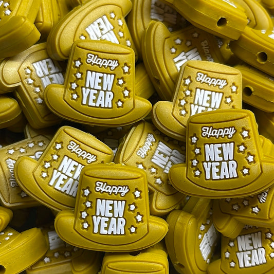 Happy New Year Hats PVC Focal - tRD Creations Exclusive