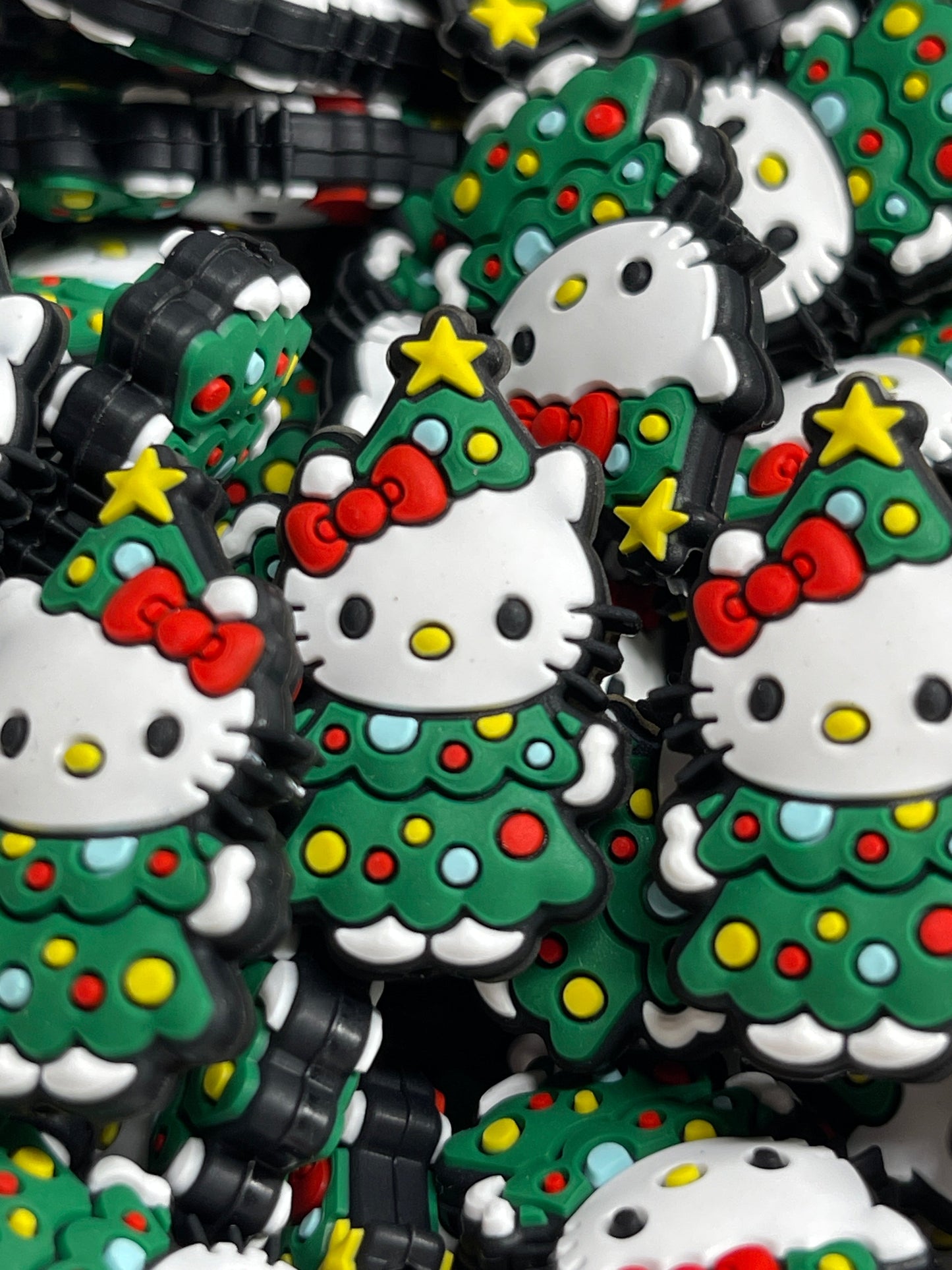 PublicHelloKitty Christmas Lights Silicone Focal