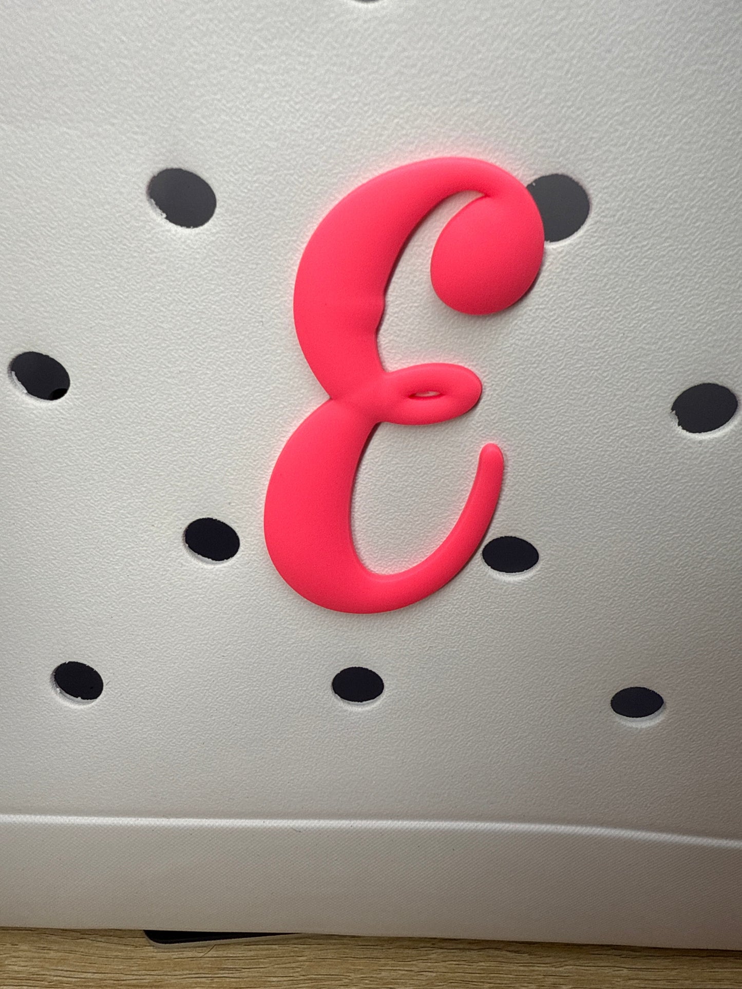 RDBOGGLETS -  Decorative Alphabet Lettering Accessories Compatible with Bogg Bags- Personalize your Tote Bag with Alphabet Letters