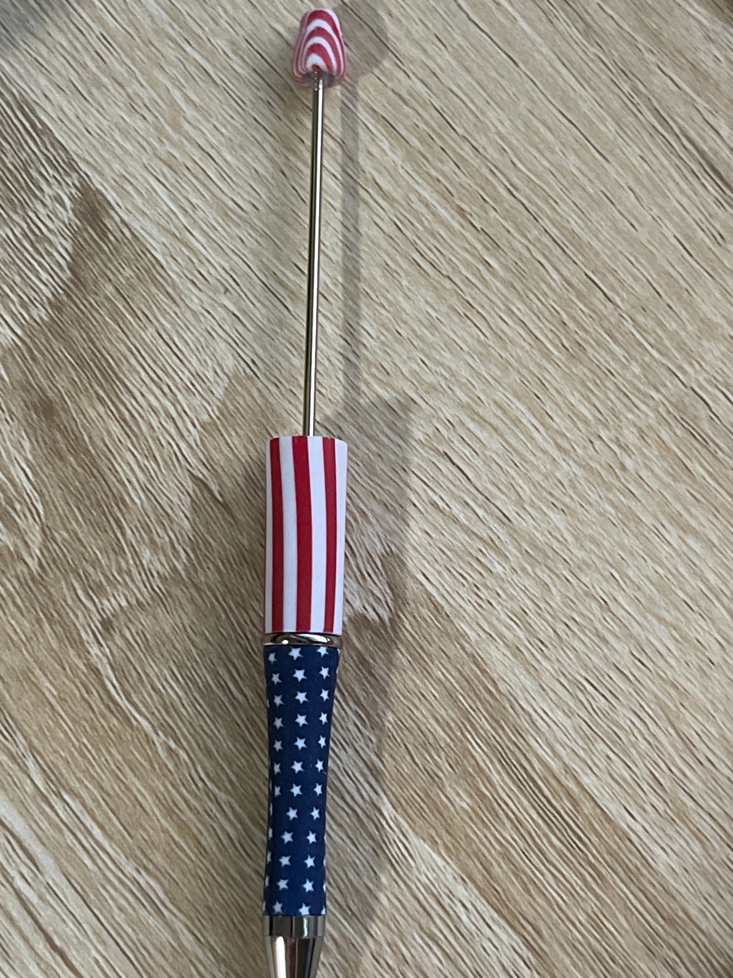 Plastic Beadable Pen Solid Colors