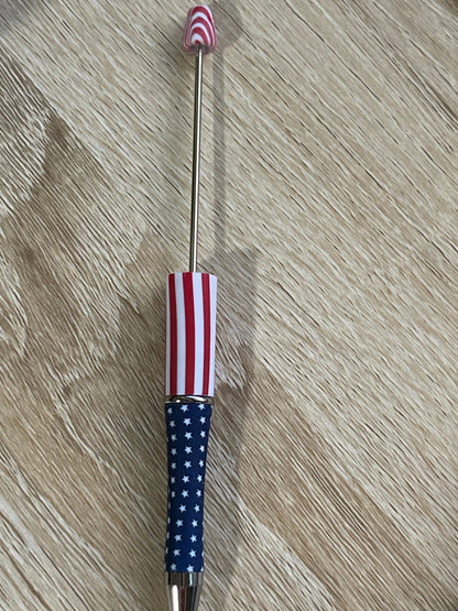 Plastic Beadable Pen Solid Colors