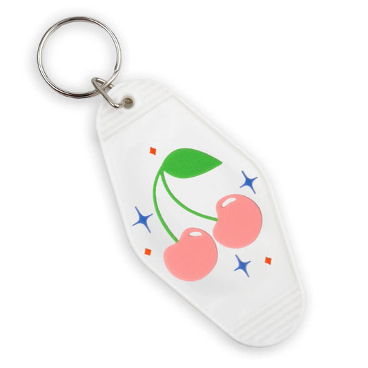 Master Maker Crafts -  UV DTF Decal - Cherry Pink 4 Set 2" (Keychain NOT Inclued)