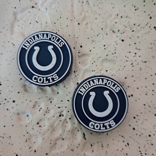 0125 - Football - Indianapolis Colts Football - Team Round PVC Focal