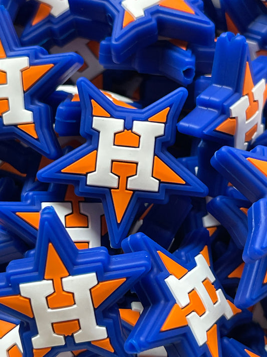 PublicHoustonAstros Star Silicone Focal