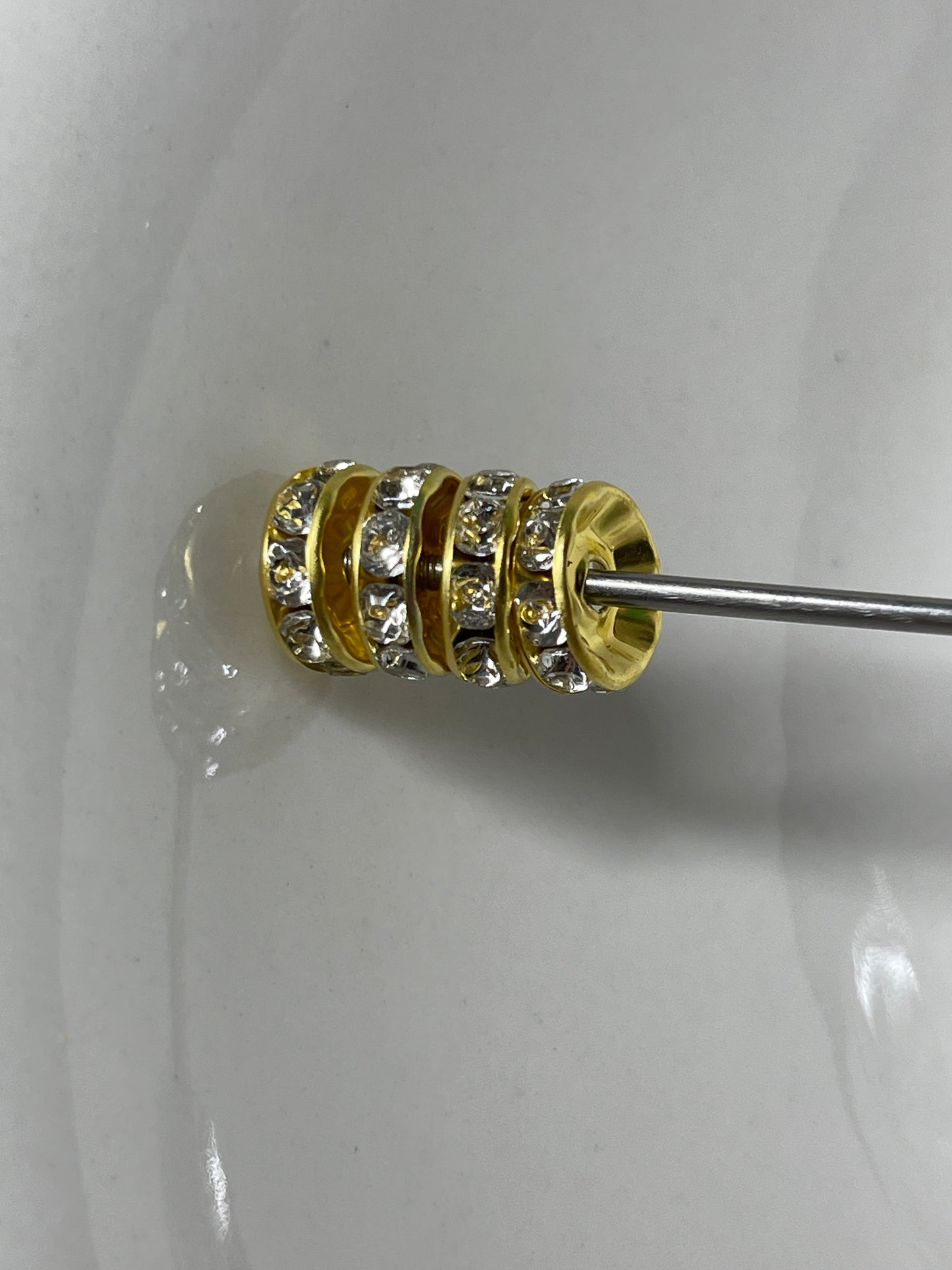 Round Colored Spacers 10mm 50 pieces