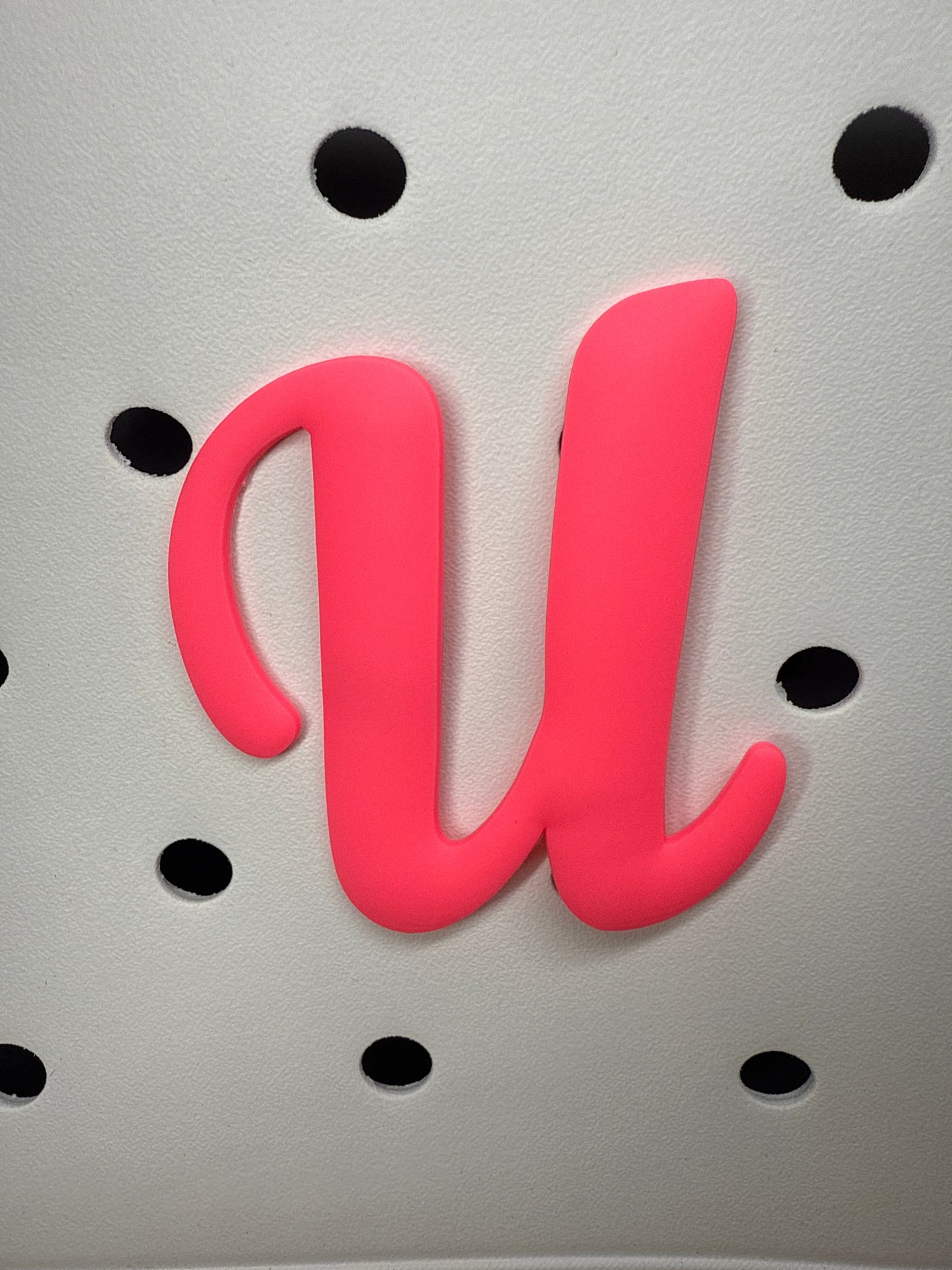 RDBOGGLETS -  Decorative Alphabet Lettering Accessories Compatible with Bogg Bags- Personalize your Tote Bag with Alphabet Letters