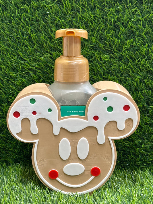 RDMickey Mouse Gingerbread Body Bath and Body Works Soap Holder 3D Printed