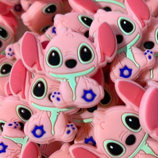 PublicAngelStitch Pink Silicone Focal