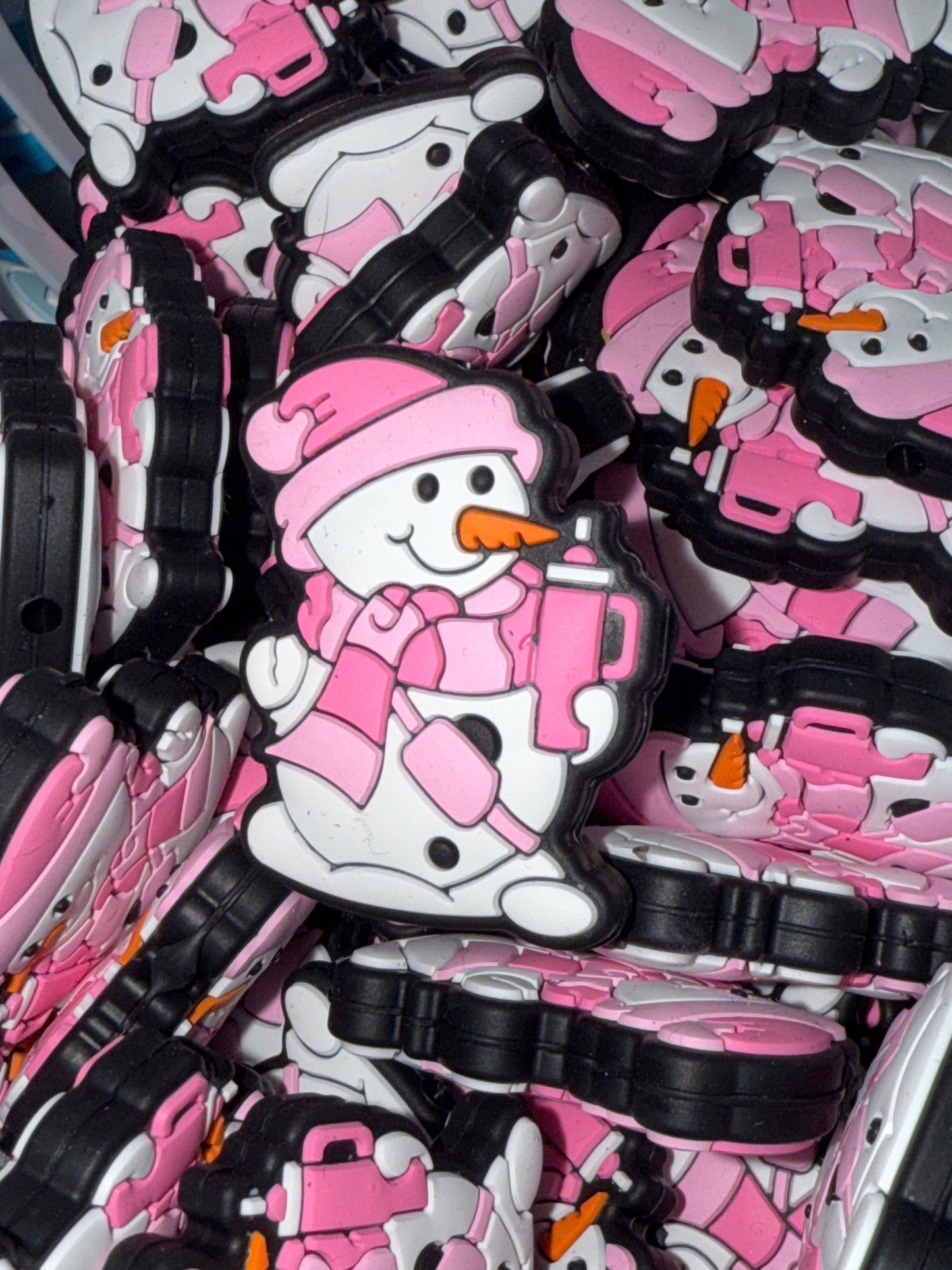 Boujie Snowman Silicone Focal