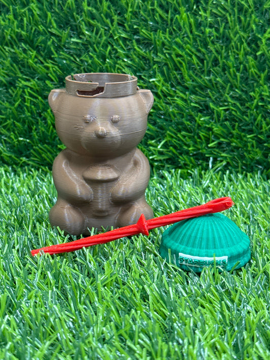 Starbucks Bearista Ornament 3D Printed