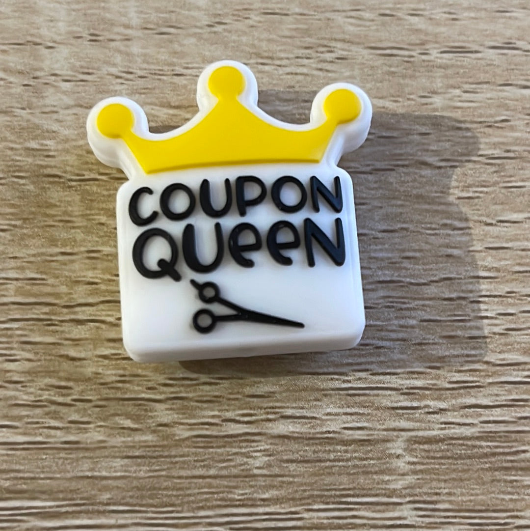 Public Coupon Queen Yellow Silicone Focal - Public Created by RD Creations