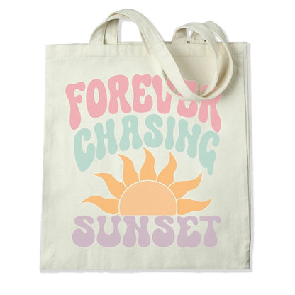Master Maker Crafts -  DTF Heat Transfer Only - Forever Chasing Sunset 10" (Shirt/Tote NOT Included)