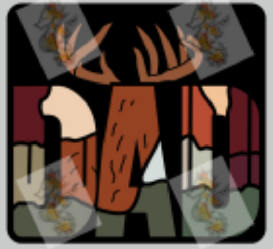 4559 - Dad - Deer Silicone Focal Exclusive