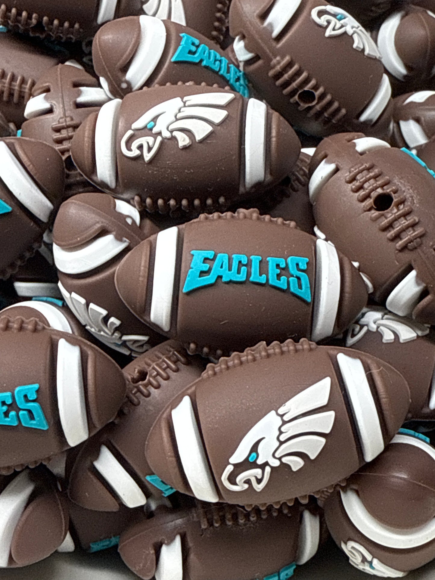 PublicEagles 3D Football Silicone Focal