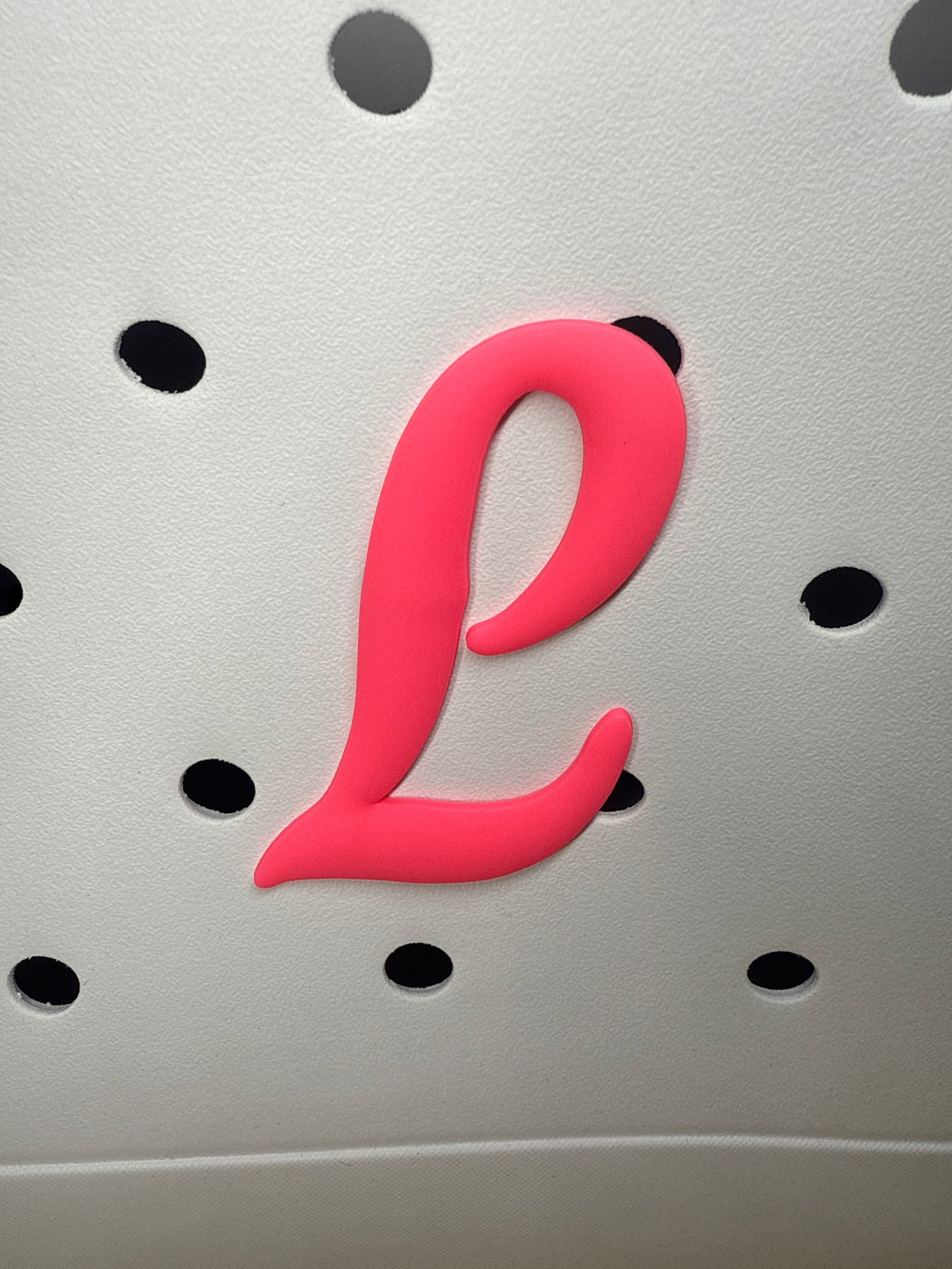 RDBOGGLETS -  Decorative Alphabet Lettering Accessories Compatible with Bogg Bags- Personalize your Tote Bag with Alphabet Letters