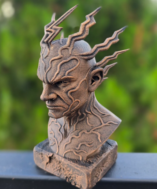 Printed 3D Mythical Bust - 5 inches tall