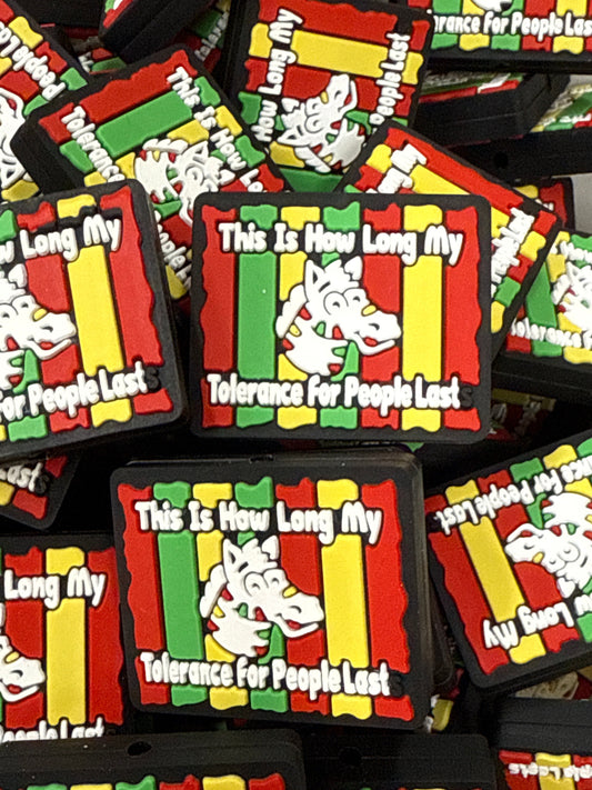 This How Long My Tolerance for People Last Focal - RD Creations Exclusive