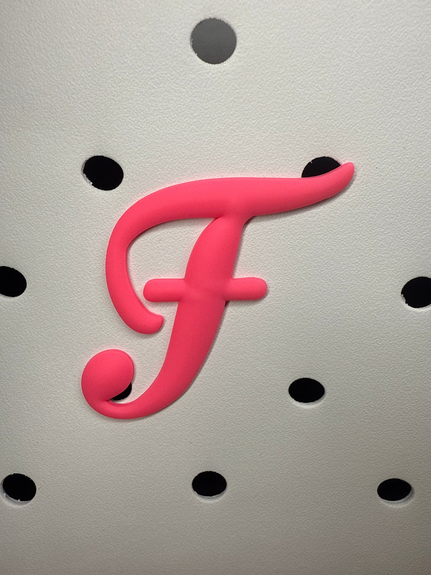 RDBOGGLETS -  Decorative Alphabet Lettering Accessories Compatible with Bogg Bags- Personalize your Tote Bag with Alphabet Letters