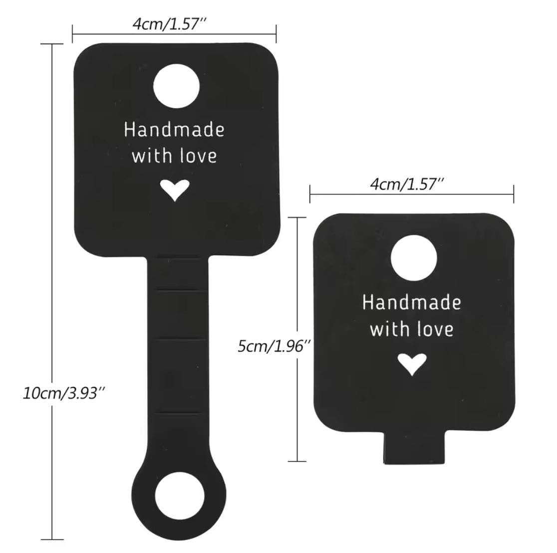 Blank Jewelry Display Tag  - sold by eaches