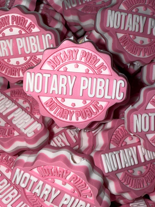 Notary Public Pink PVC Focal - RD Creations Exclusive