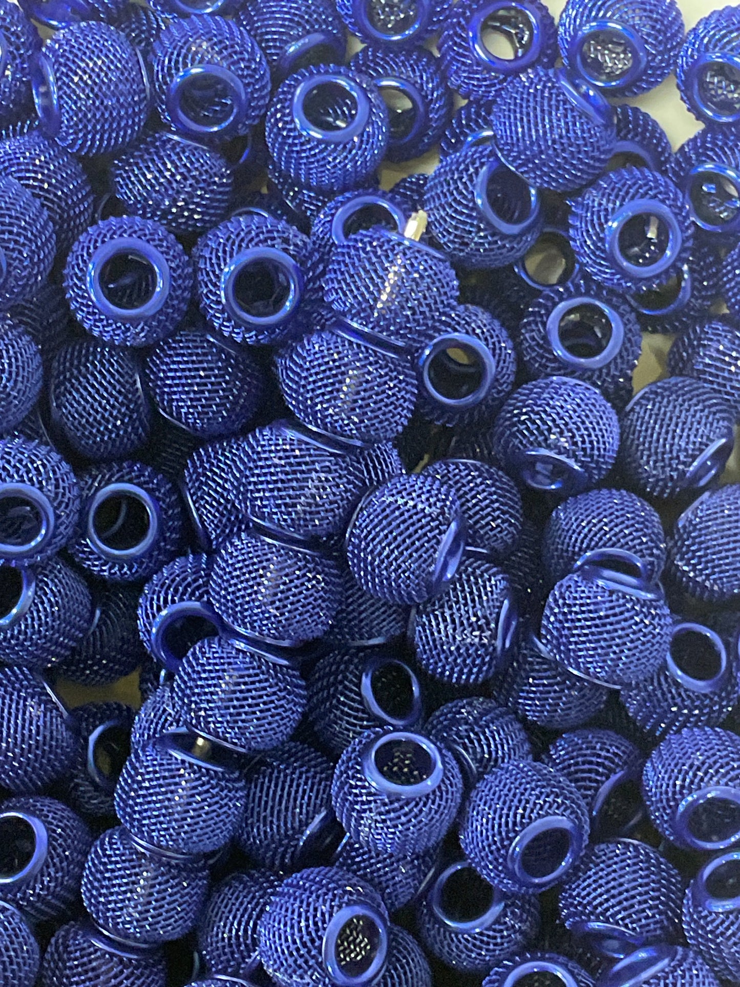 Metal Decorative Spacers Bead - 12mm - 10 pack