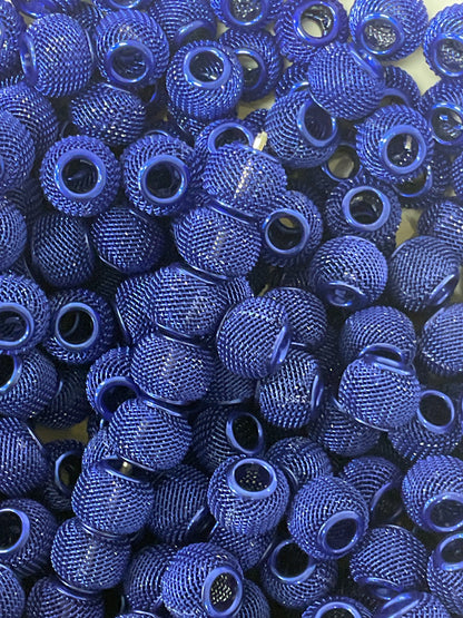 Metal Decorative Spacers Bead - 12mm - 10 pack