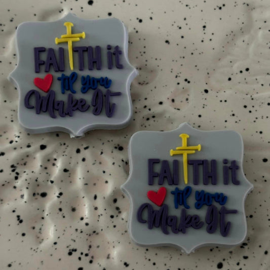 Faith - Faith It till you Make It PVC Focal 0464