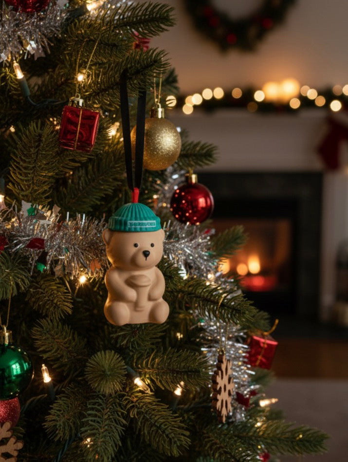 Starbucks Bearista Ornament 3D Printed