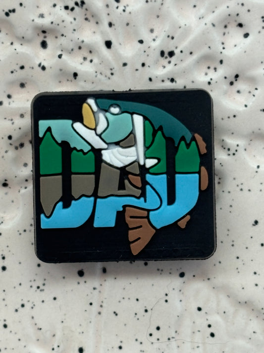 4559 - Dad - Fish Silicone Focal Exclusive