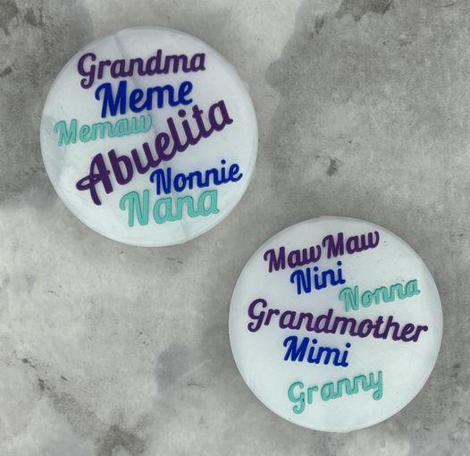 7511 - Mom - Grandma Silicone Focal Exclusive