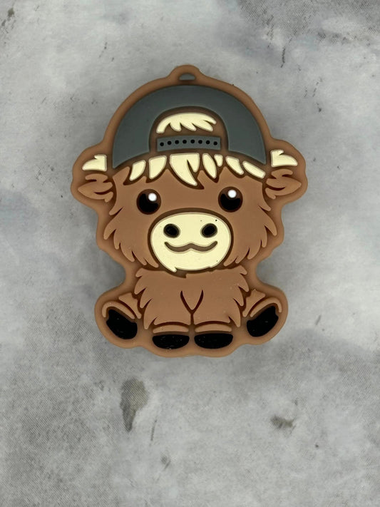 0092 - Animal - Highland Cattle Boy Gray