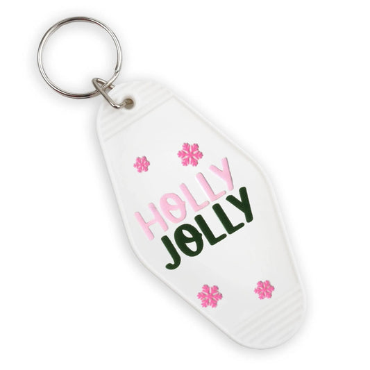 Master Maker Crafts -  UV DTF Decal - Holly Jolly Snowflakes 4 Set 2" (Keychain NOT Inclued)