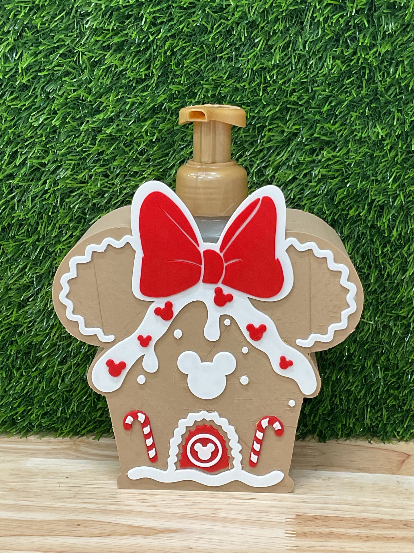 RDMinnieMouse Gingerbread House Soap Holder 3D Printed