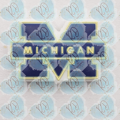 RDMichiganWolverines Silicone Focal - RD Creations Exclusive